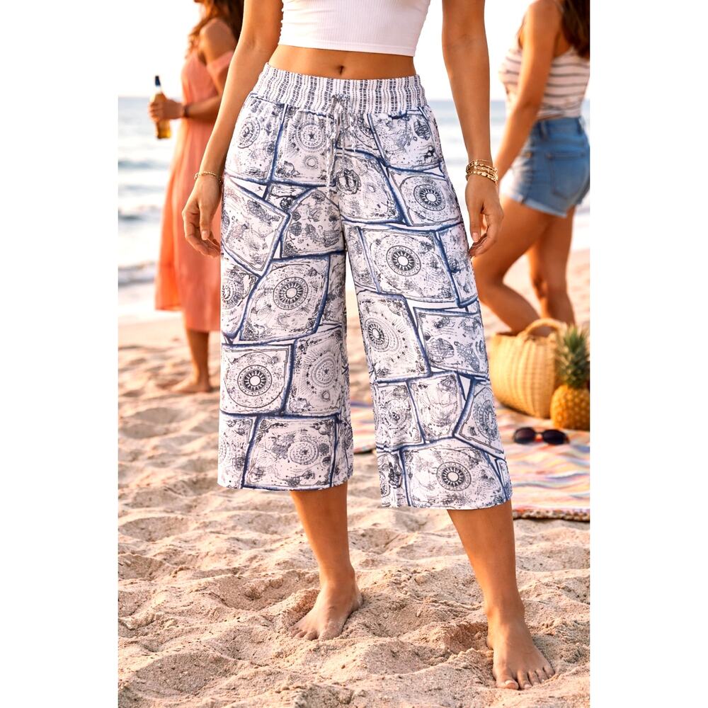 Nordstrom Refinery 29 Print Palazzo Pajama Lounge Pants 1x